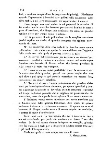 Guida dell'educatore foglio mensuale redatto da Raffaello Lambruschini