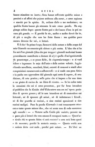 Guida dell'educatore foglio mensuale redatto da Raffaello Lambruschini