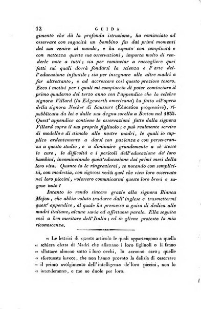 Guida dell'educatore foglio mensuale redatto da Raffaello Lambruschini