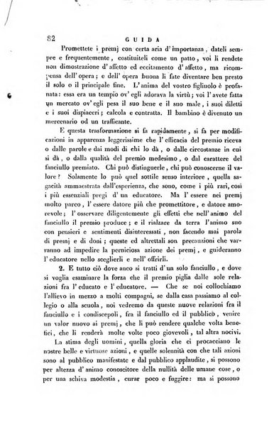 Guida dell'educatore foglio mensuale redatto da Raffaello Lambruschini