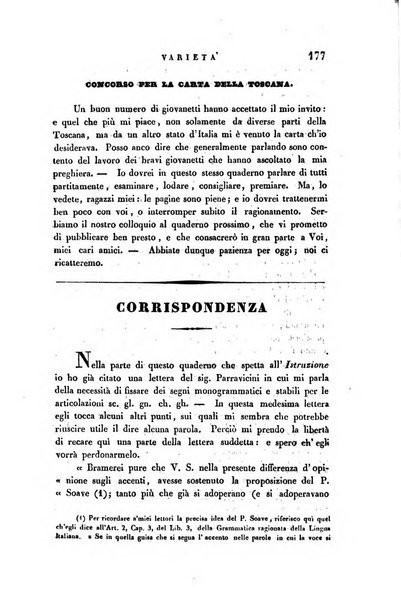 Guida dell'educatore foglio mensuale redatto da Raffaello Lambruschini