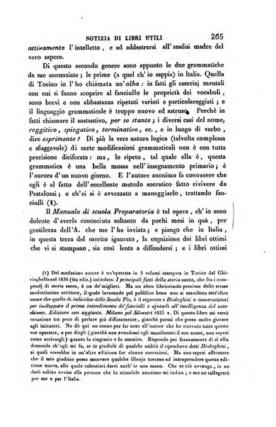 Guida dell'educatore foglio mensuale redatto da Raffaello Lambruschini