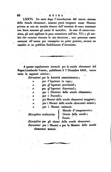 Guida dell'educatore foglio mensuale redatto da Raffaello Lambruschini