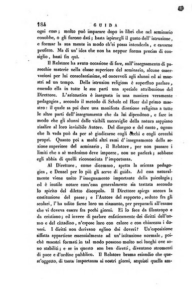 Guida dell'educatore foglio mensuale redatto da Raffaello Lambruschini