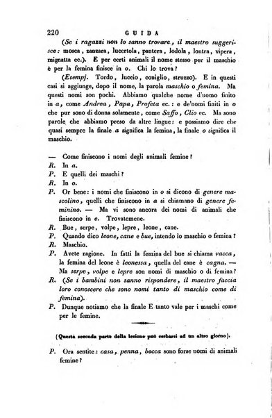 Guida dell'educatore foglio mensuale redatto da Raffaello Lambruschini