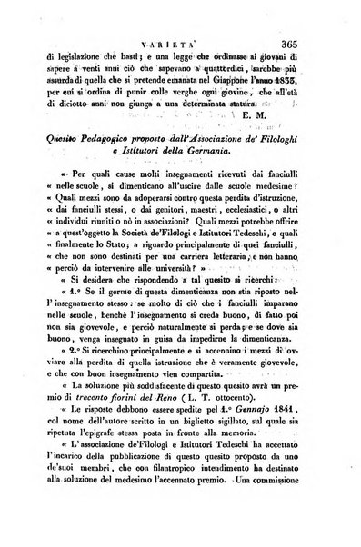 Guida dell'educatore foglio mensuale redatto da Raffaello Lambruschini