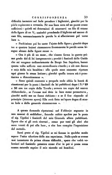 Guida dell'educatore foglio mensuale redatto da Raffaello Lambruschini