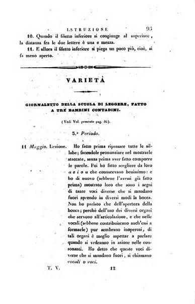 Guida dell'educatore foglio mensuale redatto da Raffaello Lambruschini