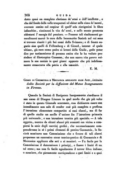 Guida dell'educatore foglio mensuale redatto da Raffaello Lambruschini