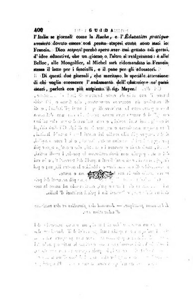 Guida dell'educatore foglio mensuale redatto da Raffaello Lambruschini