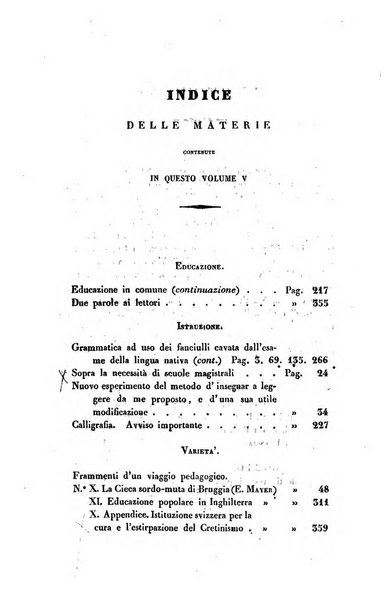 Guida dell'educatore foglio mensuale redatto da Raffaello Lambruschini