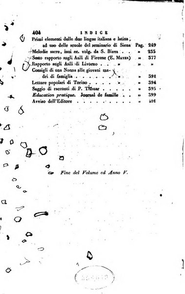 Guida dell'educatore foglio mensuale redatto da Raffaello Lambruschini