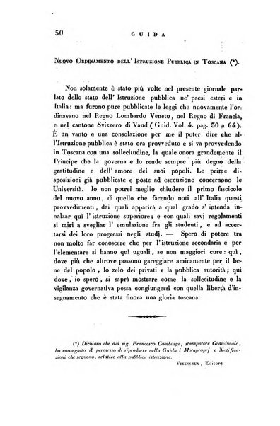 Guida dell'educatore foglio mensuale redatto da Raffaello Lambruschini