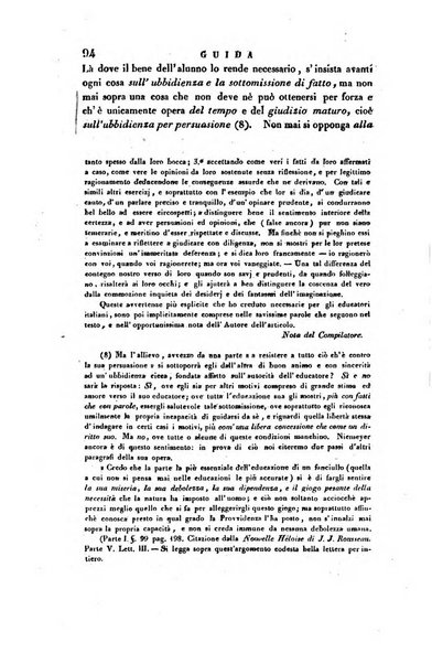 Guida dell'educatore foglio mensuale redatto da Raffaello Lambruschini