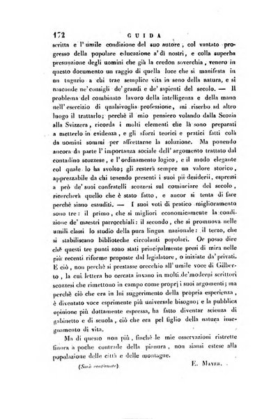 Guida dell'educatore foglio mensuale redatto da Raffaello Lambruschini