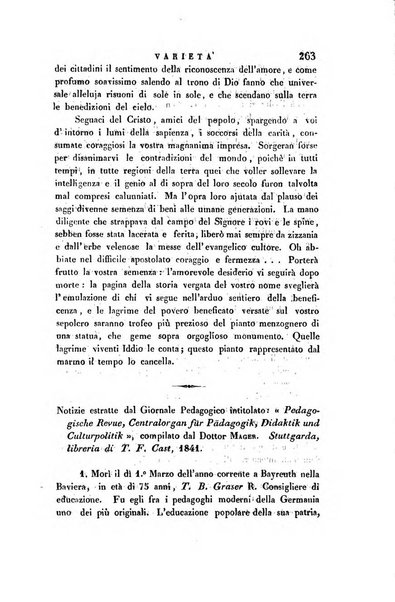 Guida dell'educatore foglio mensuale redatto da Raffaello Lambruschini