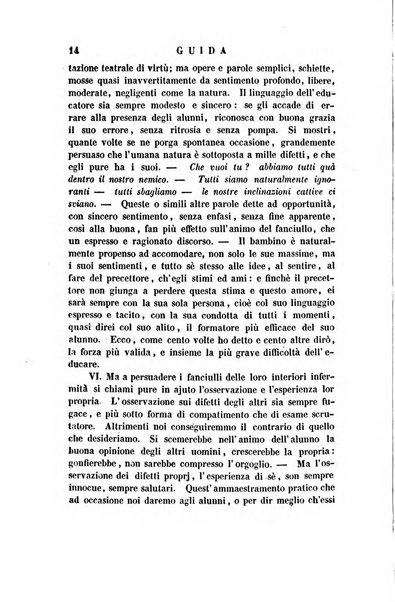 Guida dell'educatore foglio mensuale redatto da Raffaello Lambruschini