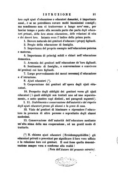 Guida dell'educatore foglio mensuale redatto da Raffaello Lambruschini