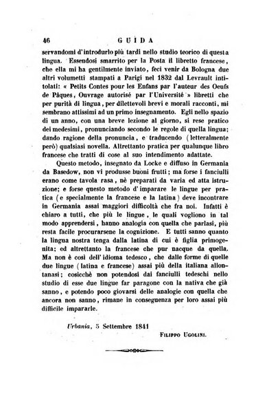 Guida dell'educatore foglio mensuale redatto da Raffaello Lambruschini