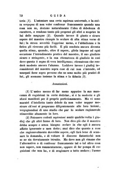 Guida dell'educatore foglio mensuale redatto da Raffaello Lambruschini