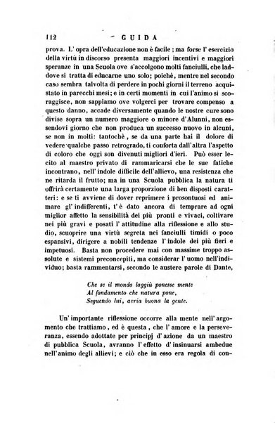 Guida dell'educatore foglio mensuale redatto da Raffaello Lambruschini