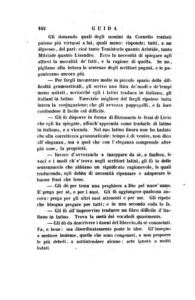 Guida dell'educatore foglio mensuale redatto da Raffaello Lambruschini