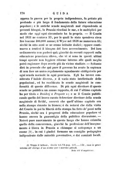 Guida dell'educatore foglio mensuale redatto da Raffaello Lambruschini