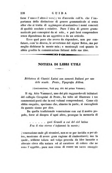 Guida dell'educatore foglio mensuale redatto da Raffaello Lambruschini