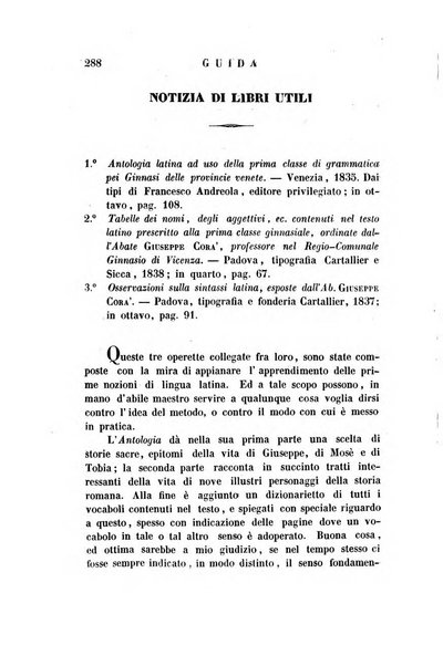 Guida dell'educatore foglio mensuale redatto da Raffaello Lambruschini