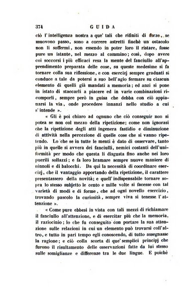 Guida dell'educatore foglio mensuale redatto da Raffaello Lambruschini