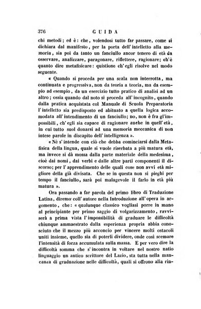 Guida dell'educatore foglio mensuale redatto da Raffaello Lambruschini