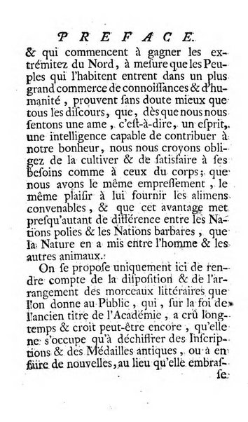 Histoire de l'Academie royale des inscriptions et belles lettres depuis son establissement jusqu'à present avec les Mémoires de littérature tirez des registres de cette Académie..