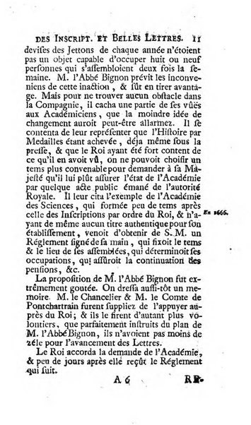 Histoire de l'Academie royale des inscriptions et belles lettres depuis son establissement jusqu'à present avec les Mémoires de littérature tirez des registres de cette Académie..