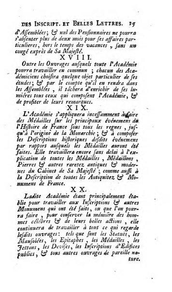 Histoire de l'Academie royale des inscriptions et belles lettres depuis son establissement jusqu'à present avec les Mémoires de littérature tirez des registres de cette Académie..