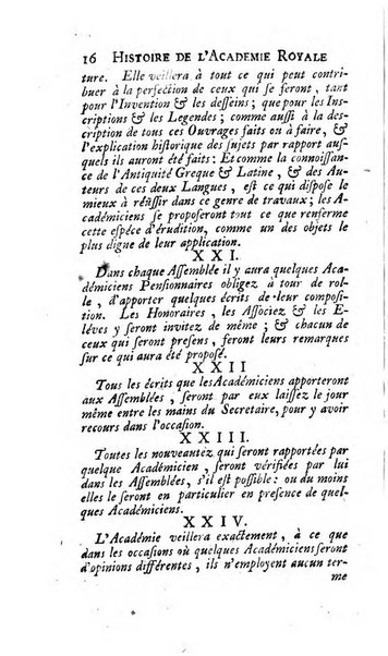 Histoire de l'Academie royale des inscriptions et belles lettres depuis son establissement jusqu'à present avec les Mémoires de littérature tirez des registres de cette Académie..