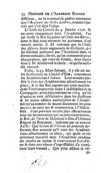 Histoire de l'Academie royale des inscriptions et belles lettres depuis son establissement jusqu'à present avec les Mémoires de littérature tirez des registres de cette Académie..