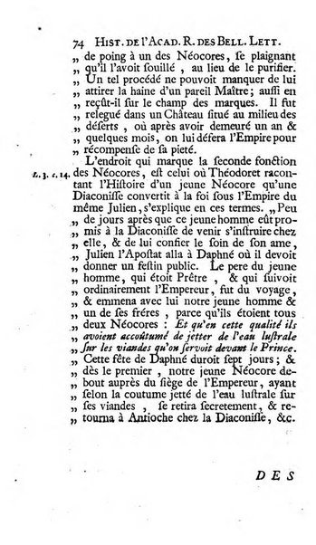 Histoire de l'Academie royale des inscriptions et belles lettres depuis son establissement jusqu'à present avec les Mémoires de littérature tirez des registres de cette Académie..