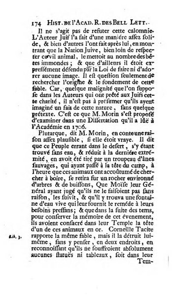 Histoire de l'Academie royale des inscriptions et belles lettres depuis son establissement jusqu'à present avec les Mémoires de littérature tirez des registres de cette Académie..