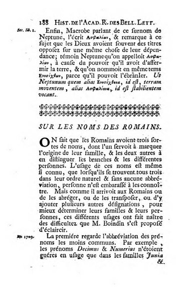 Histoire de l'Academie royale des inscriptions et belles lettres depuis son establissement jusqu'à present avec les Mémoires de littérature tirez des registres de cette Académie..