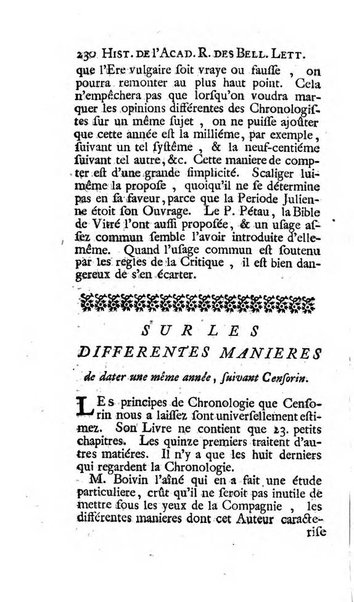 Histoire de l'Academie royale des inscriptions et belles lettres depuis son establissement jusqu'à present avec les Mémoires de littérature tirez des registres de cette Académie..