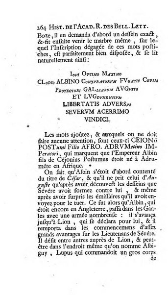 Histoire de l'Academie royale des inscriptions et belles lettres depuis son establissement jusqu'à present avec les Mémoires de littérature tirez des registres de cette Académie..