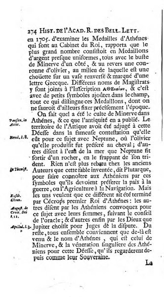 Histoire de l'Academie royale des inscriptions et belles lettres depuis son establissement jusqu'à present avec les Mémoires de littérature tirez des registres de cette Académie..