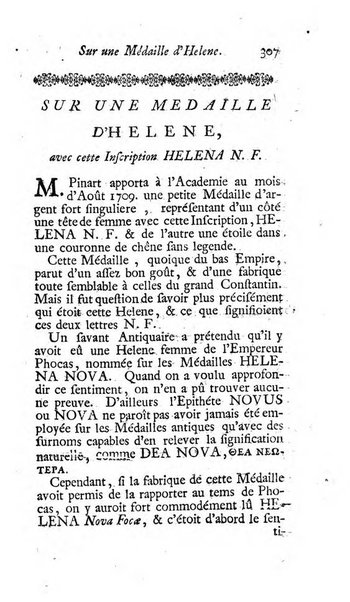 Histoire de l'Academie royale des inscriptions et belles lettres depuis son establissement jusqu'à present avec les Mémoires de littérature tirez des registres de cette Académie..