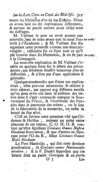 Histoire de l'Academie royale des inscriptions et belles lettres depuis son establissement jusqu'à present avec les Mémoires de littérature tirez des registres de cette Académie..