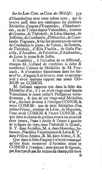 Histoire de l'Academie royale des inscriptions et belles lettres depuis son establissement jusqu'à present avec les Mémoires de littérature tirez des registres de cette Académie..