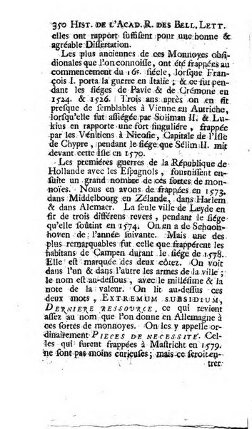 Histoire de l'Academie royale des inscriptions et belles lettres depuis son establissement jusqu'à present avec les Mémoires de littérature tirez des registres de cette Académie..