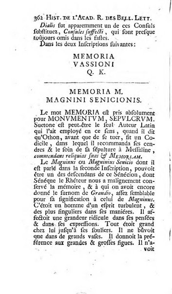 Histoire de l'Academie royale des inscriptions et belles lettres depuis son establissement jusqu'à present avec les Mémoires de littérature tirez des registres de cette Académie..