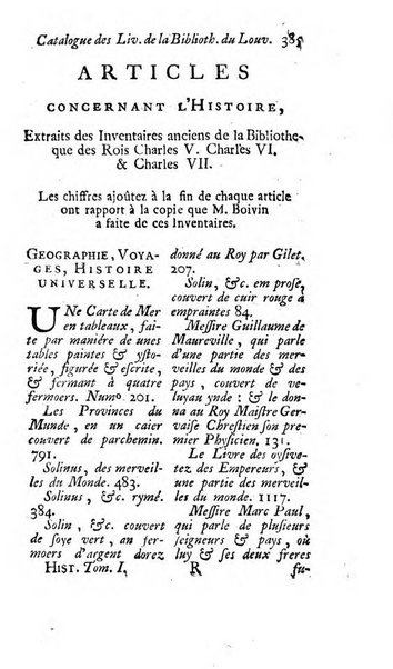 Histoire de l'Academie royale des inscriptions et belles lettres depuis son establissement jusqu'à present avec les Mémoires de littérature tirez des registres de cette Académie..