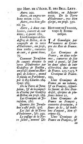 Histoire de l'Academie royale des inscriptions et belles lettres depuis son establissement jusqu'à present avec les Mémoires de littérature tirez des registres de cette Académie..