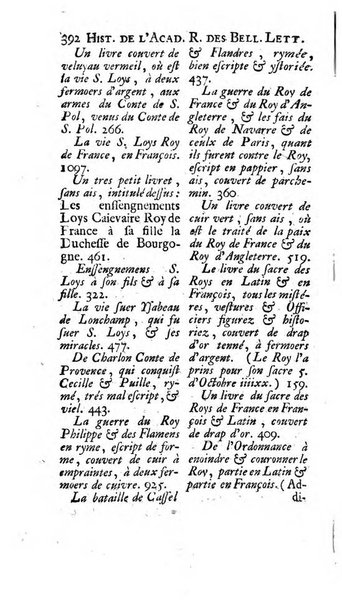 Histoire de l'Academie royale des inscriptions et belles lettres depuis son establissement jusqu'à present avec les Mémoires de littérature tirez des registres de cette Académie..